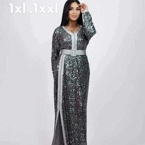 Silver sequence dress xxl